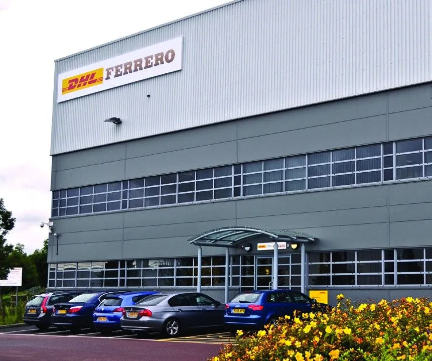 DHL Ferrero Rocher Distribution Centre exterior