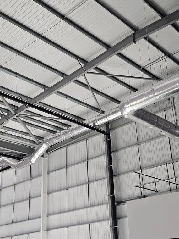 Roof-level ductwork