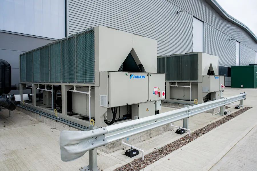 Outdoor plant on a Jet Environmental installation